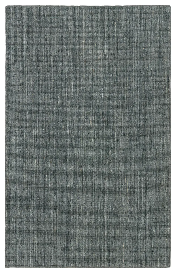 Vidalia Handmade Striped Blue/ White Area Rug (9'X12')