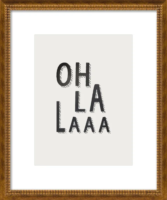 Oh la la by Lonneke de Roos - Kind of Style for Artfully Walls