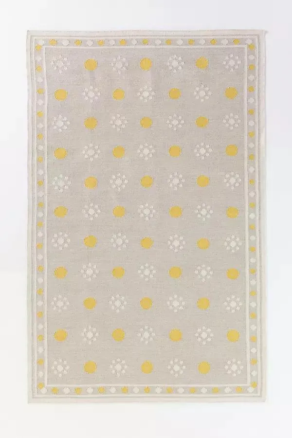 Polka Dot Indoor/Outdoor Flatwoven Rug