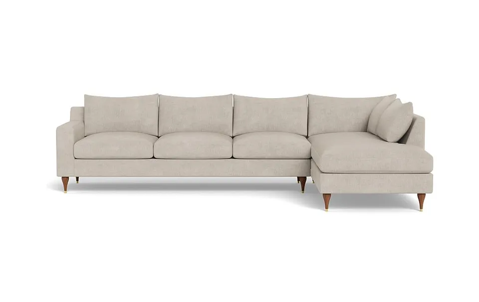 Sloan 4-Seat Right Bumper Sectional