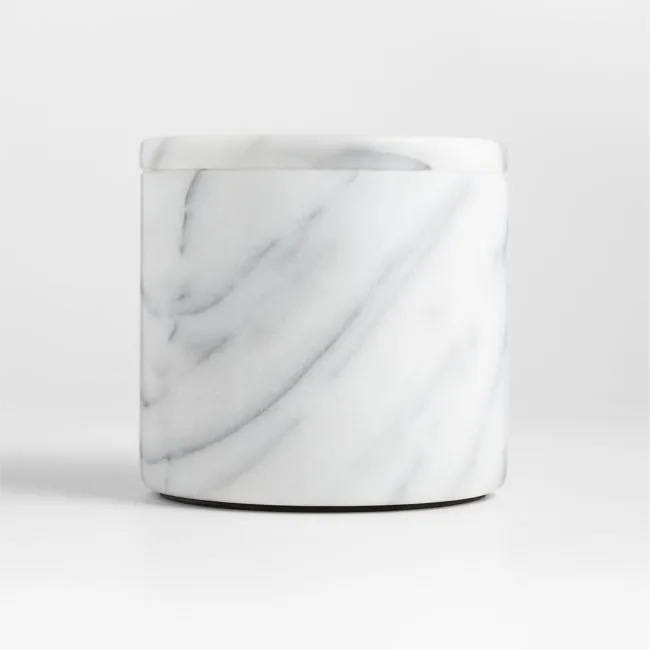 French Kitchen Small Marble Canister