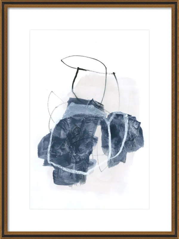 line & shape studies 02 by Iris Lehnhardt for Artfully Walls