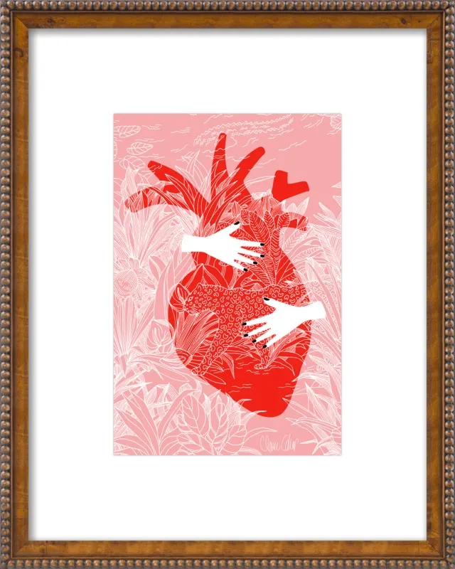 REFUGE ROSE by Claire Colin for Artfully Walls