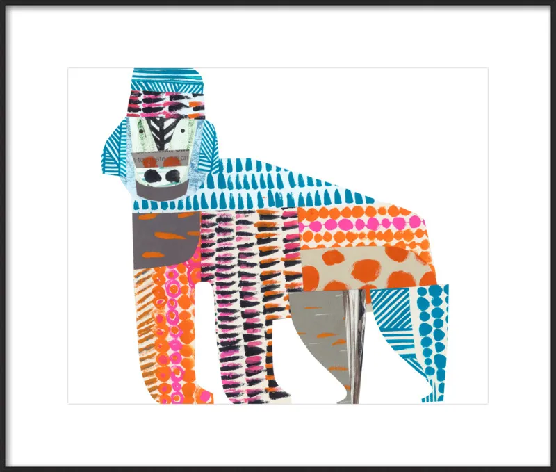 gorilla by Clare Youngs for Artfully Walls