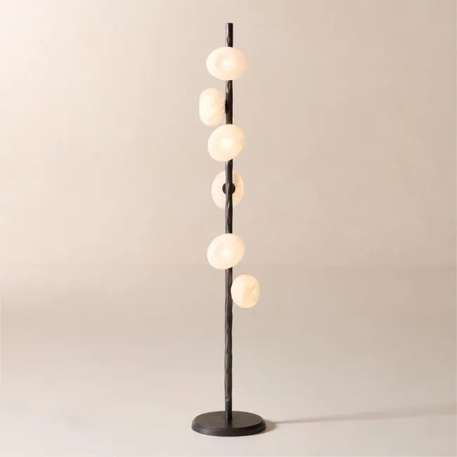 Cahya Murano Glass Floor Lamp 59" by Casa Dean by Swizz Beatz