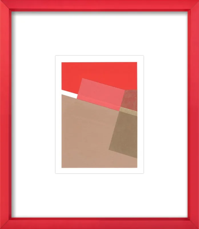 Wax Red by C.A. Price for Artfully Walls