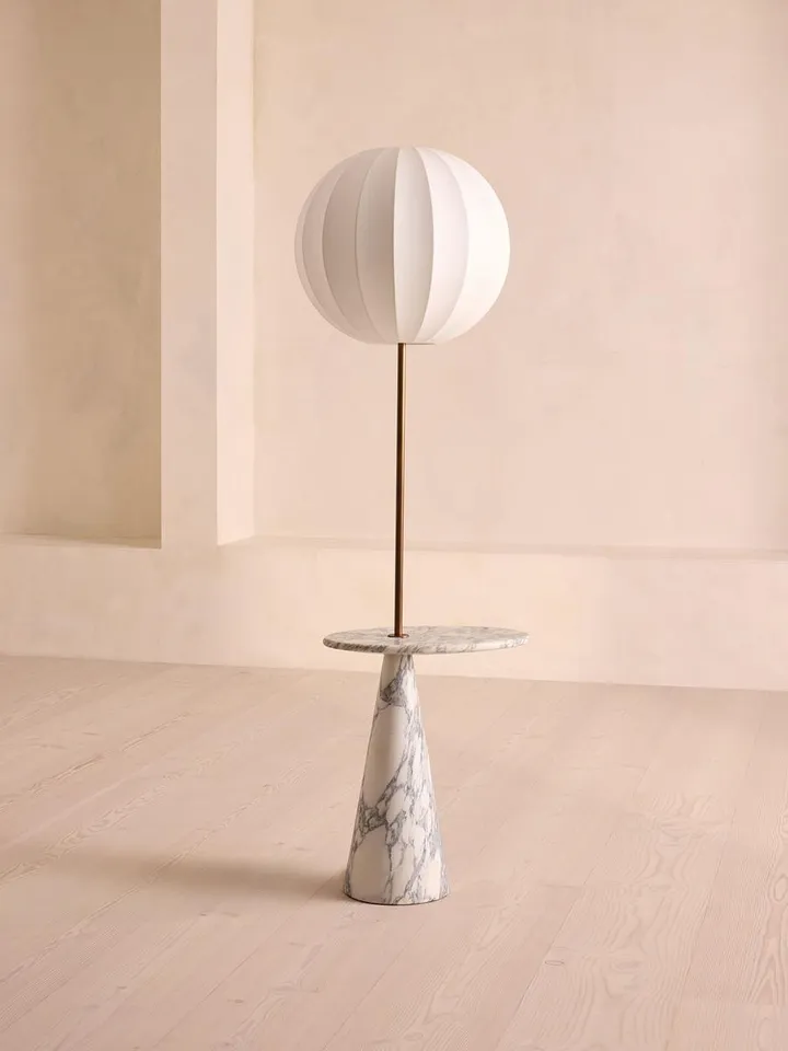 Coletta Floor Lamp, Complete, US