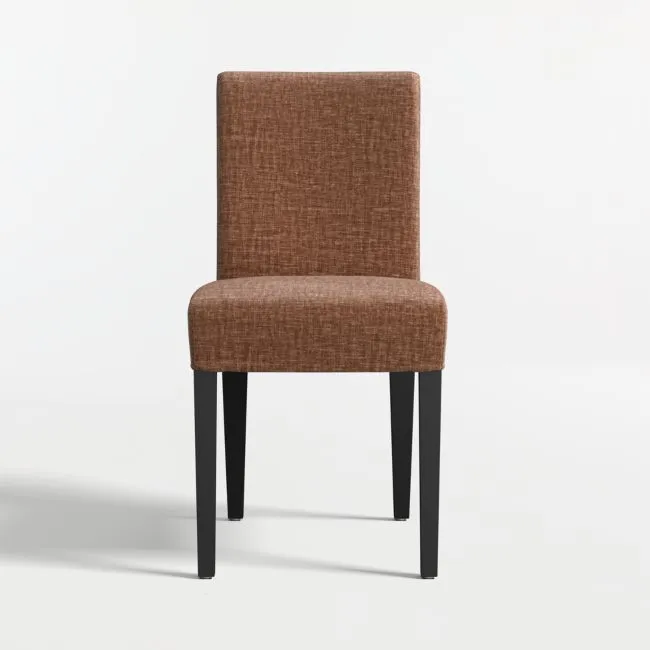 Lowe Doux Sienna Upholstered Dining Chair with Ebony Wood Legs