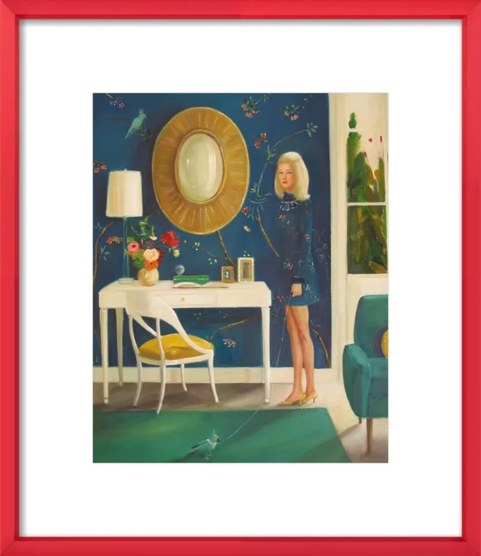 The Invisible Nature of Tansy Fairchild by Janet Hill for Artfully Walls