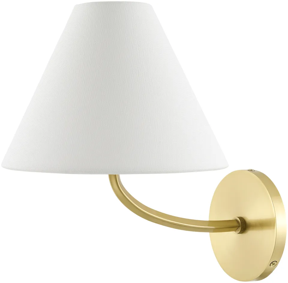 Curvya   11"L x 8"W x 11"H Wall Sconce