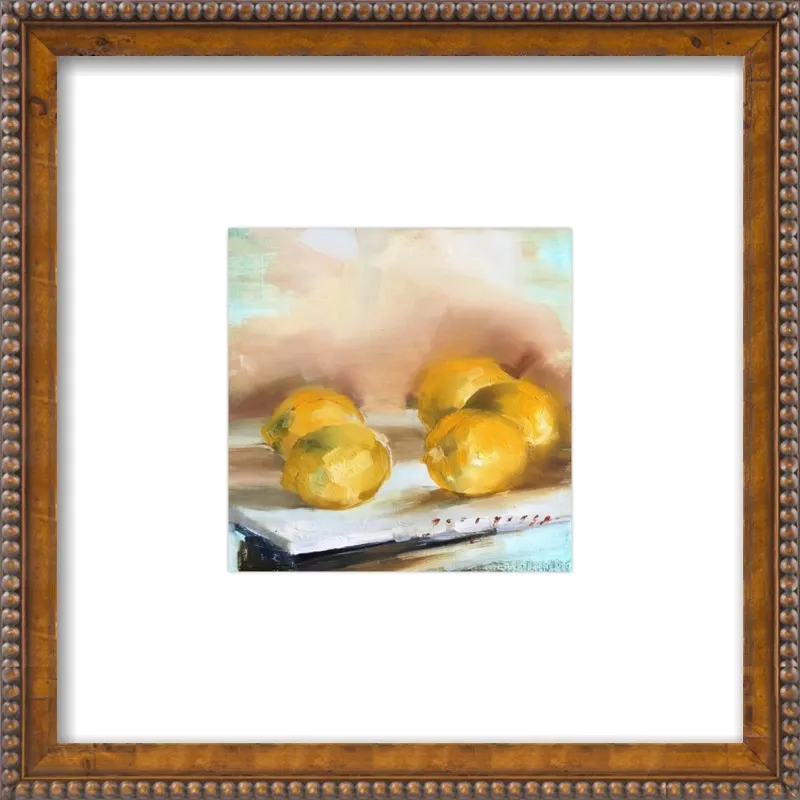 "Lemons" by Georgesse Gomez for Artfully Walls
