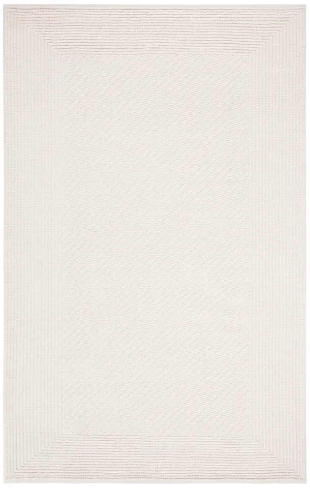 Safavieh Couture Natura Collection Hand Woven Area Rug, Ivory, 4' x 6'