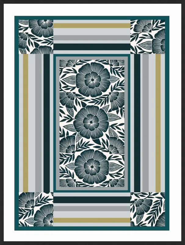 Botanical Frame 1 by Katharine Watson for Artfully Walls