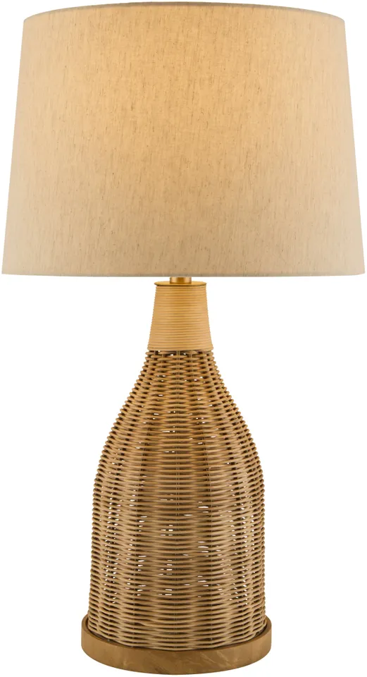 Senja  Natural 29"H x 15"W x 15"D Accent Table Lamp