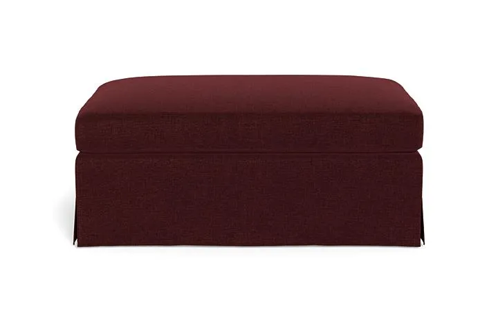 Sloan Slipcovered Ottoman
