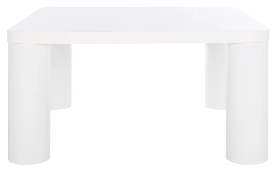 Aldous Square Coffee Table - White