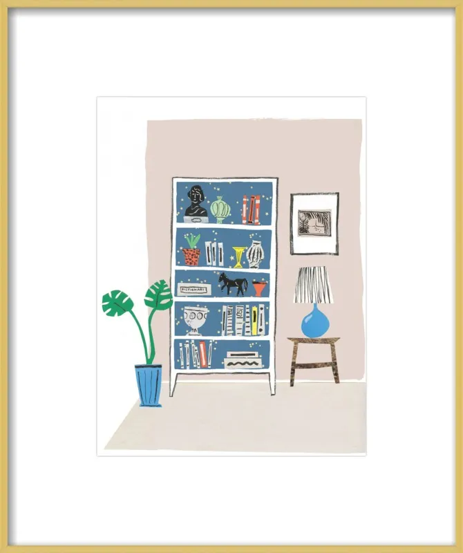 Shelfie by Danielle Kroll for Artfully Walls