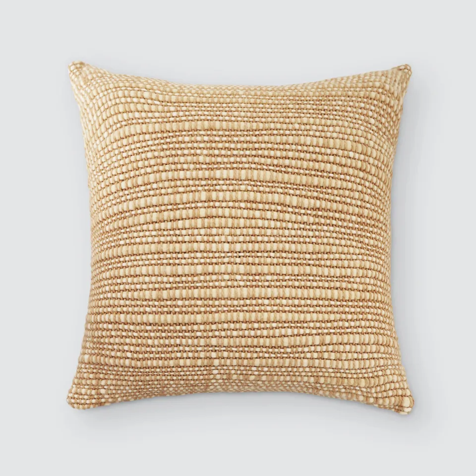 The Citizenry Isidora Pillow | 18" x 18" | Blue