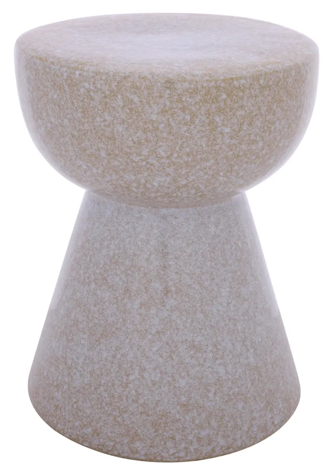 Cherie Garden Stool - Light Taupe