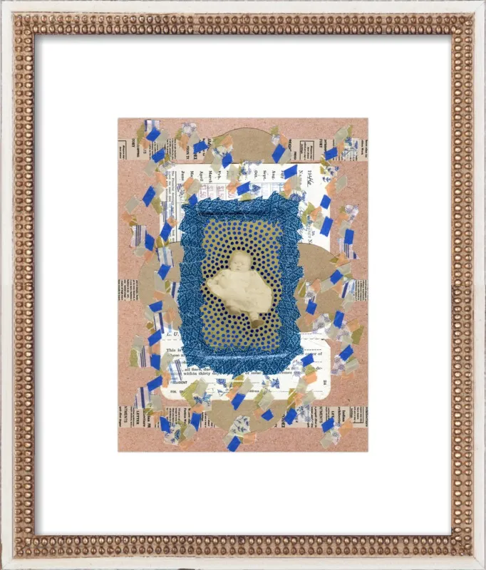 Blue awakening by Naomi Vona for Artfully Walls