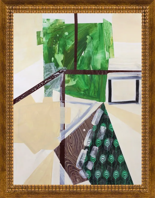 Abstract Study (trail map) by Pamela Staker for Artfully Walls