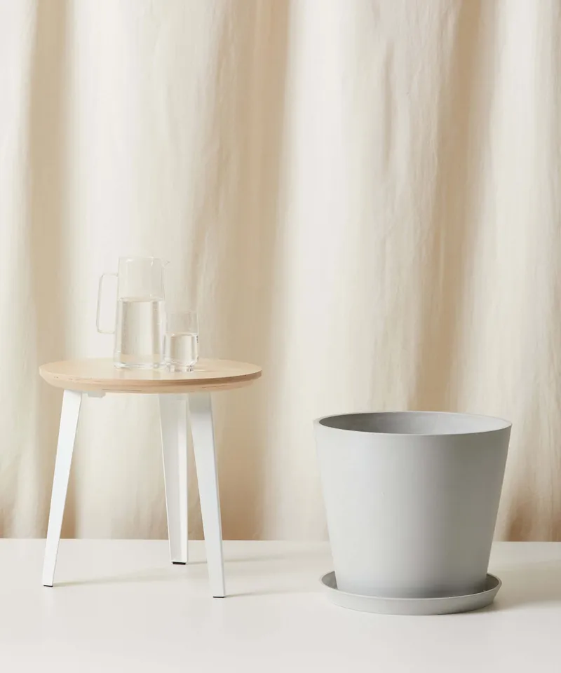 Ecopots Round Pot - XL (16") -  Stone