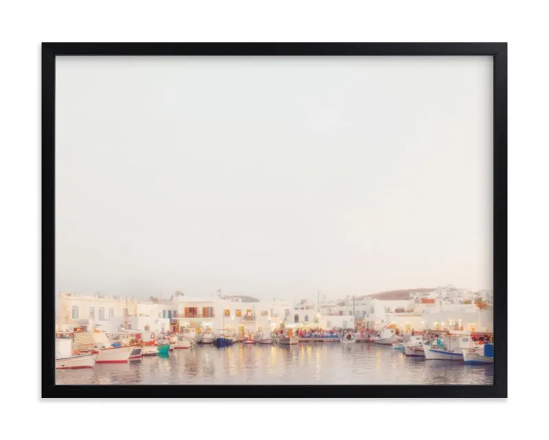 Evening In Greece Limited Edition Fine Art Print