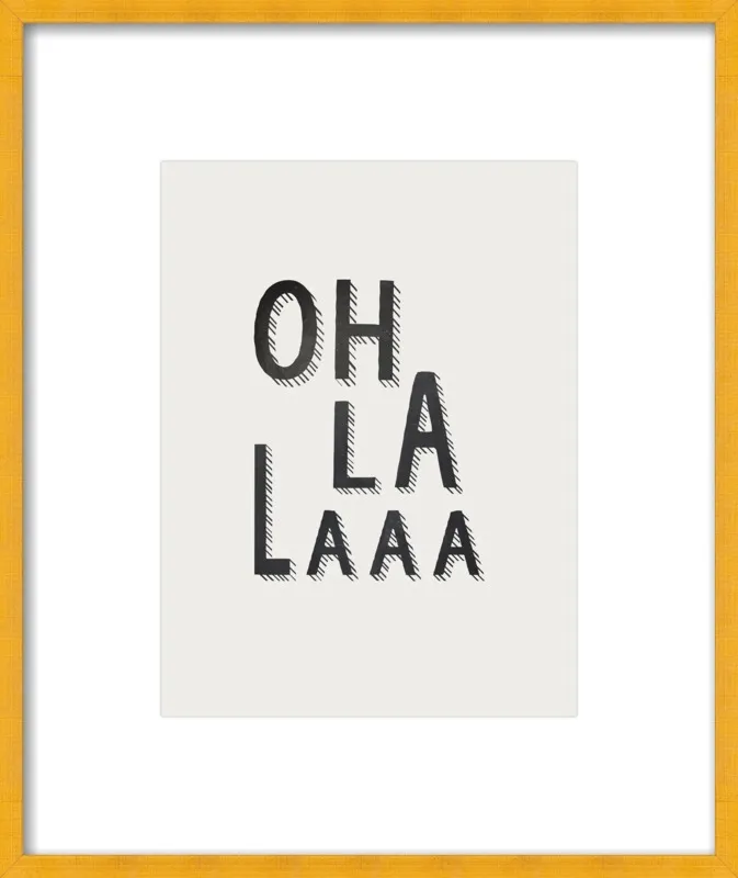 Oh la la by Lonneke de Roos - Kind of Style for Artfully Walls