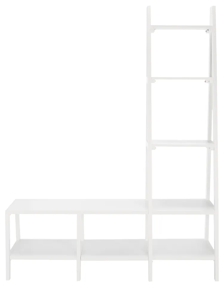 Elwin 8 Shelf Etagere - Antique White