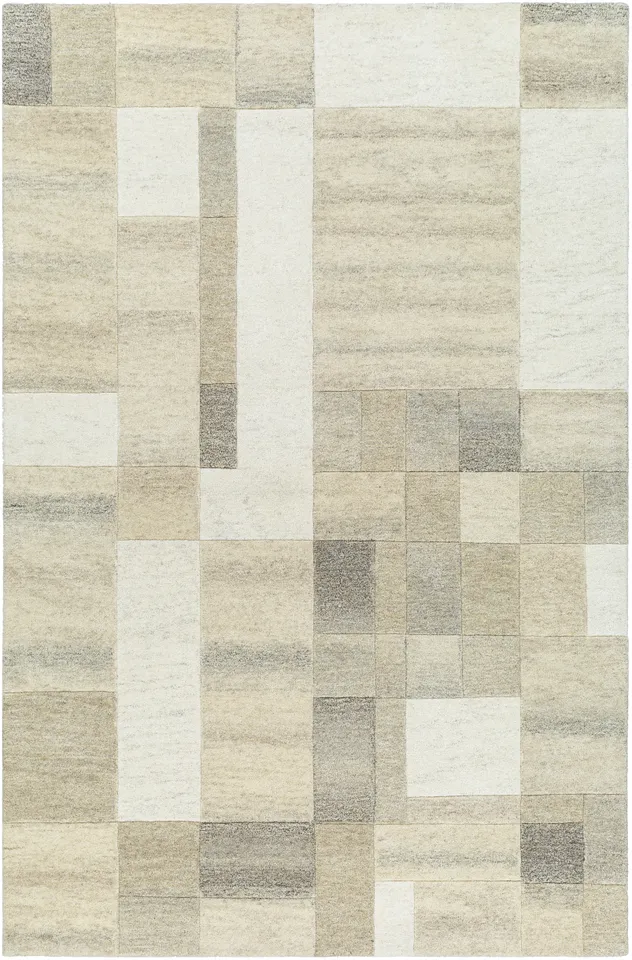 Forum Beige Indoor 2' x 3' Handmade Rug