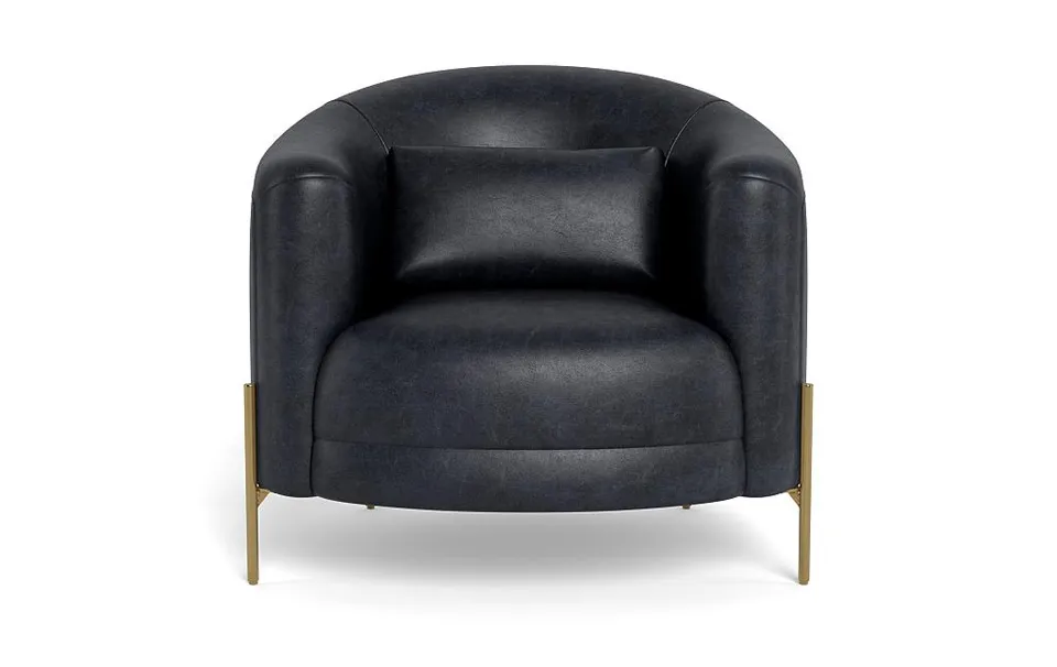Fiona Leather Accent Chair