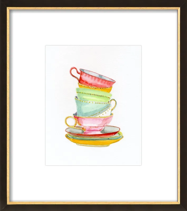 Teacups by Miri Eshet for Artfully Walls