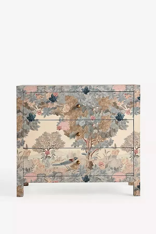 Hale Canvas Three-Drawer Dresser