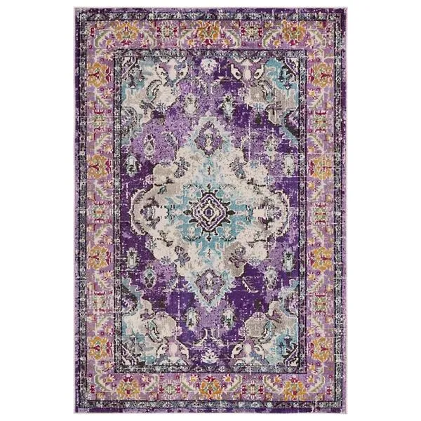 Montego Distressed Medallion Area Rug
