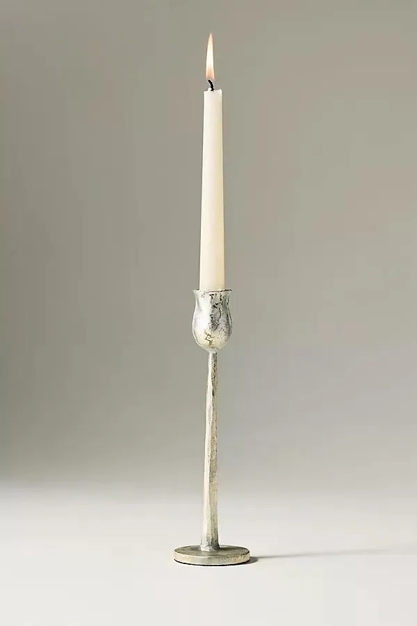 Aurora Metal Taper Candle Holder