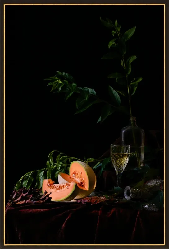 Cantaloupe by Dustin Halleck for Artfully Walls