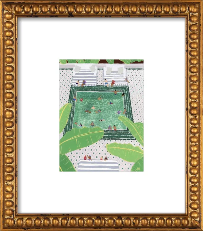 Green Riad by Joanne Ho for Artfully Walls
