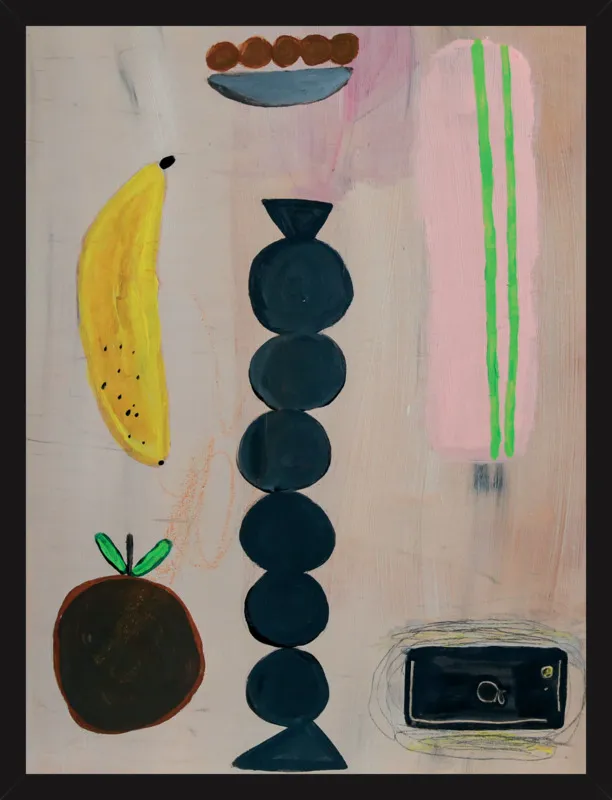 Still life with a phone vibration by Agata Królak for Artfully Walls