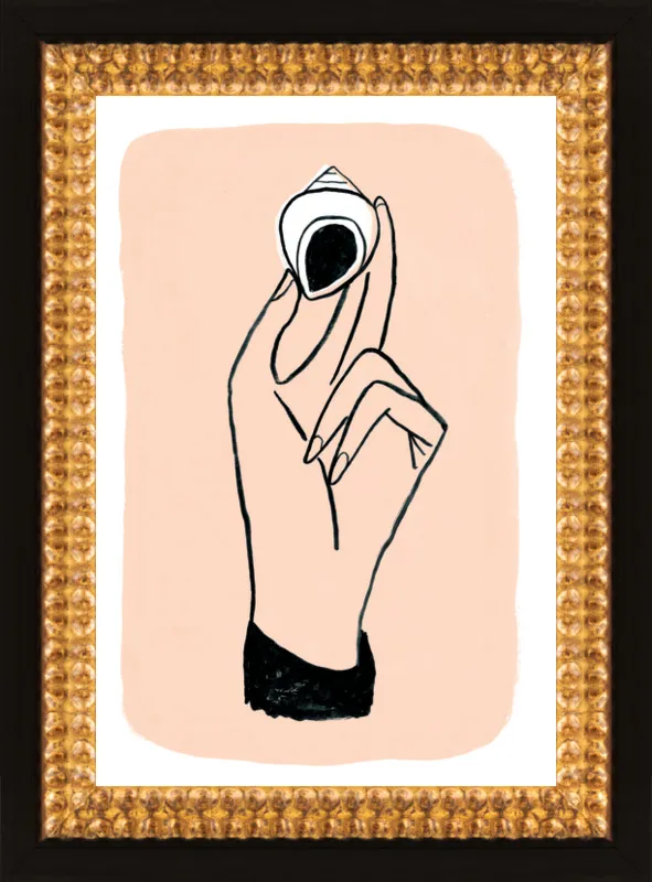 My Hand is My Face by Michael Doyle - Apartment On Belmont for Artfully Walls