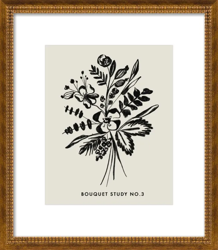 Bouquet Study No. 3 by Nancy Noreth for Artfully Walls