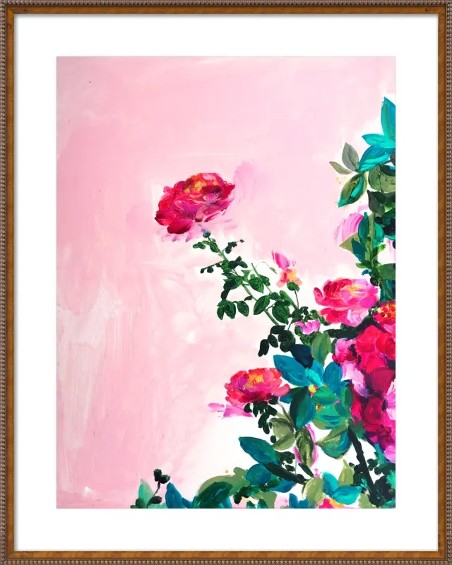 Rose Garden I by Christine Lindstrom for Artfully Walls