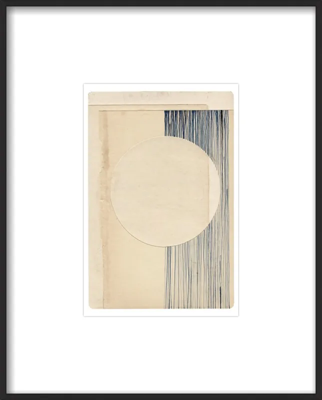Not a Circle (False 4) by Kate Castelli for Artfully Walls