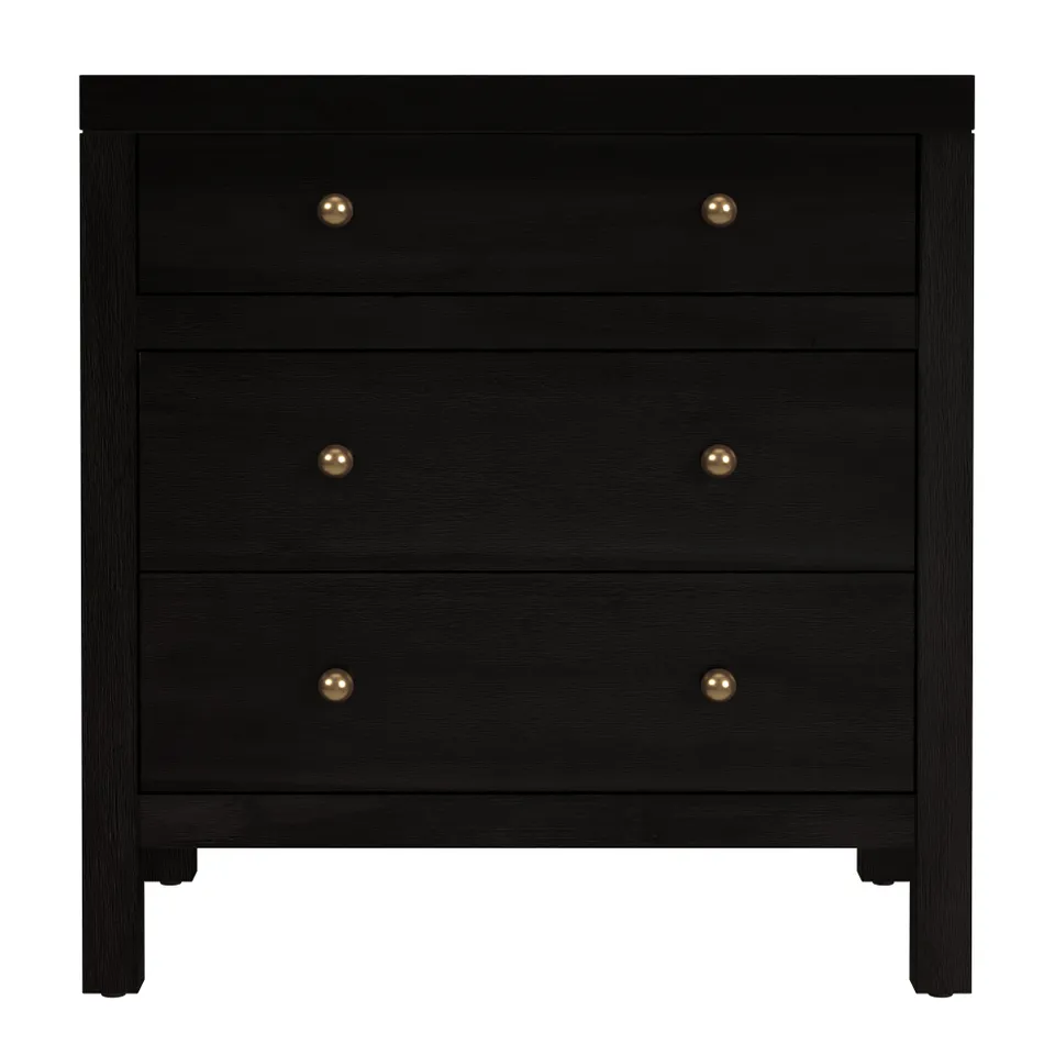 Nora Antique Coffee Nightstand