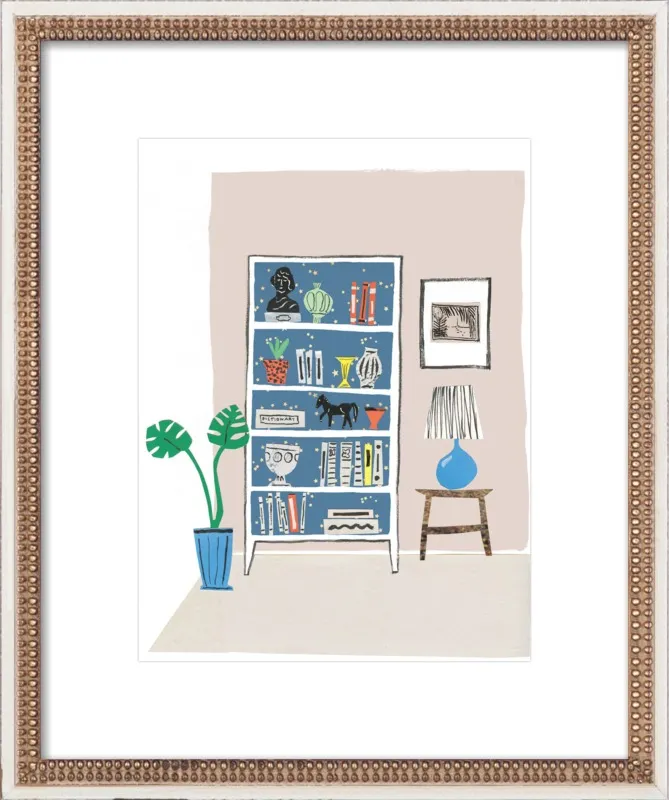 Shelfie by Danielle Kroll for Artfully Walls
