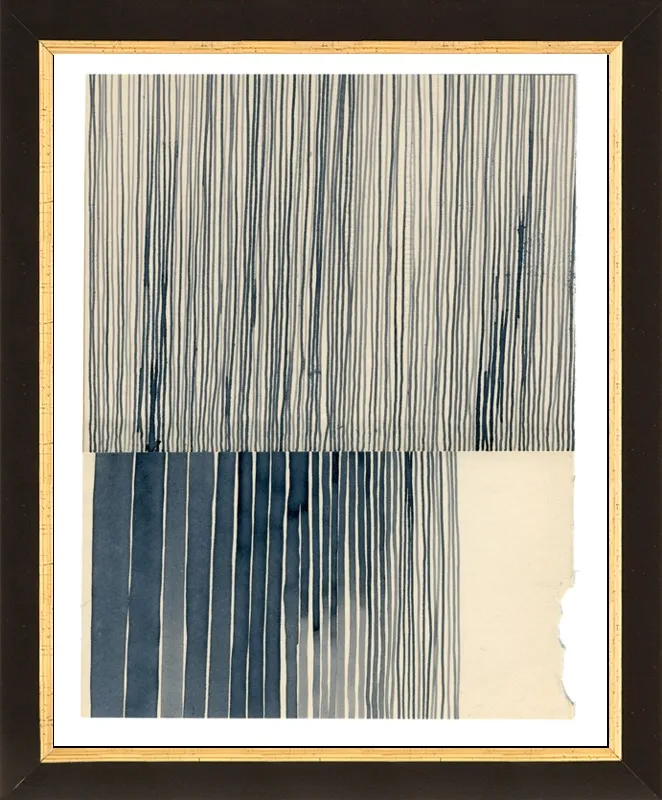 Not a Circle (Payne's Grey 1) by Kate Castelli for Artfully Walls