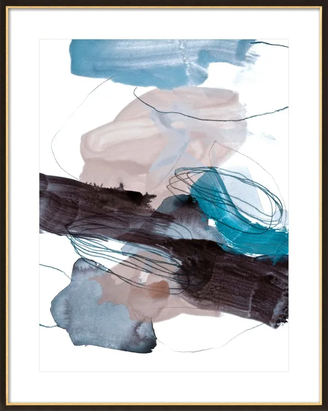 abstract painting VIII by Iris Lehnhardt for Artfully Walls