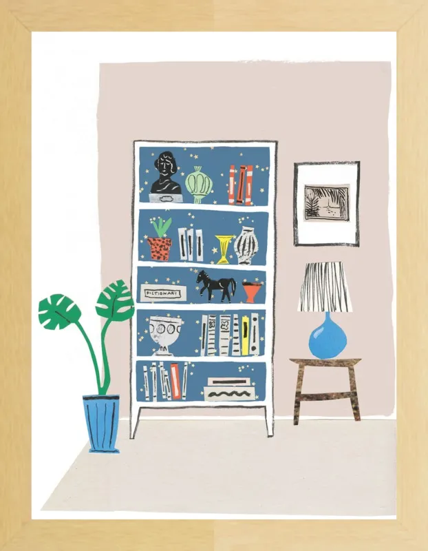 Shelfie by Danielle Kroll for Artfully Walls
