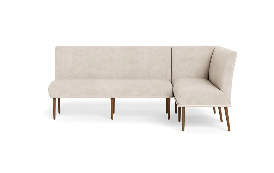 Dorian Upholstered Right Banquette with Tufting Option