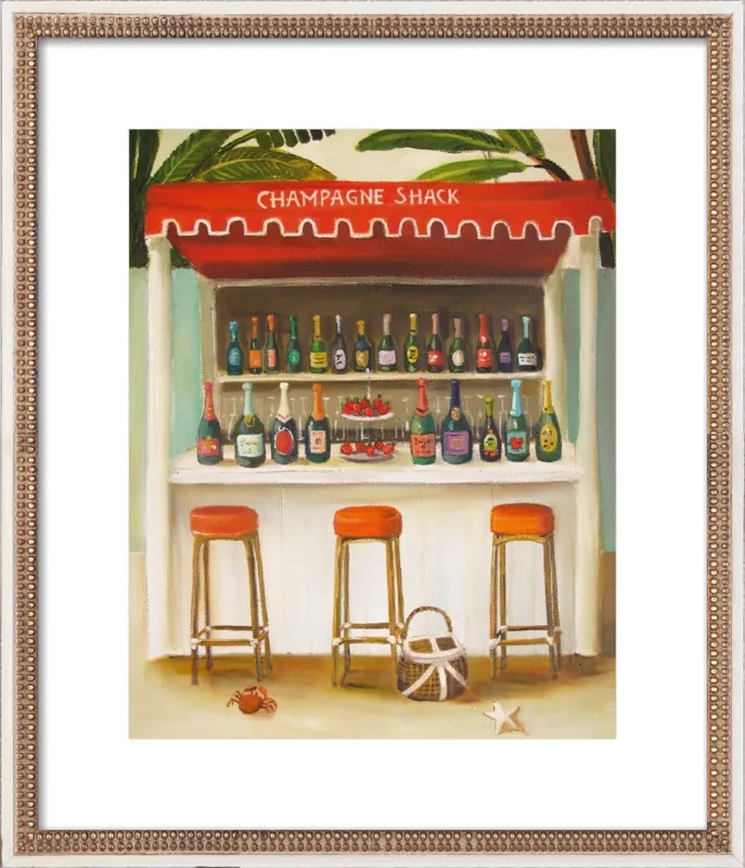 Champagne Shack by Janet Hill for Artfully Walls