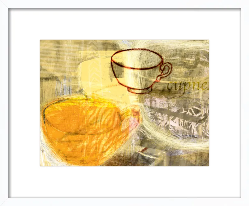 Still Life with Cups by Carmel Kushnir for Artfully Walls